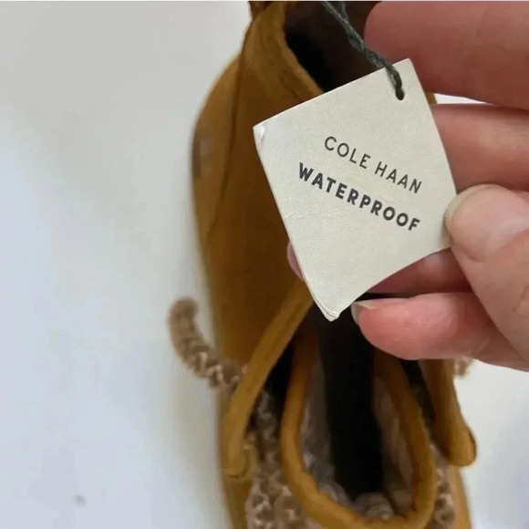 NWT Cole Haan Waterproof Summit Leather Chukka Bootie size 8.5 - Picture 11 of 16